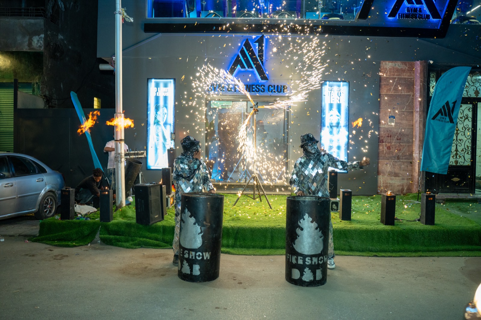 A1 Gym & Fitness Club — Branding & Exterior 8