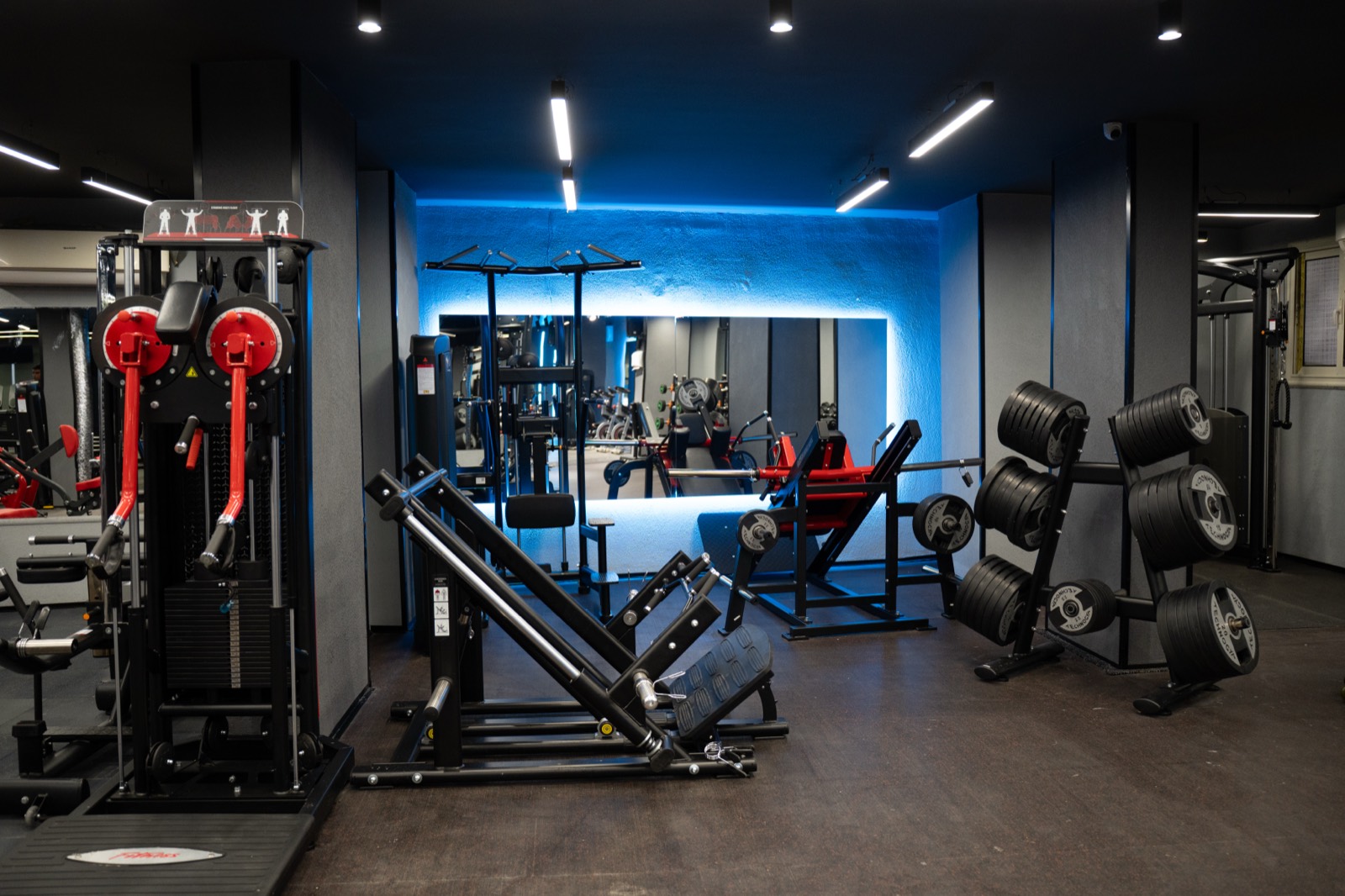 Inside the A1 Gym training floor